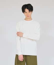 【Hanes/ヘインズ】メンズ サーマルトップ クルーネックロングスリーブ