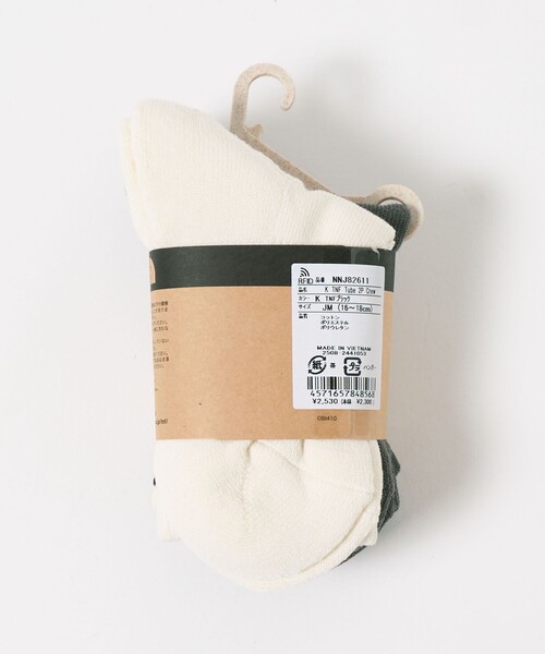 THE NORTH FACE（ザノースフェイス）の「＜THE NORTH FACE＞チューブ クルー ソックス / キッズ 16cm-18cm（ソックス/靴下・キッズ・ブラック・JM(16-18cm)）」の4枚目の写真