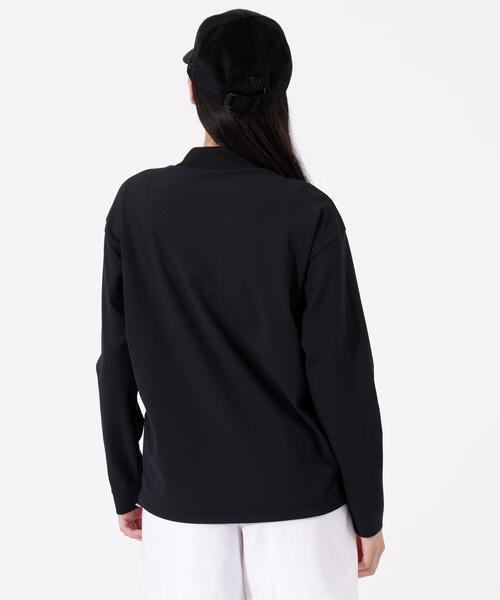 New Balance Golf(ニューバランスゴルフ)の「ロゴ×フラワー UV 長袖 モックネック プルオーバー (WOMENS)(Tシャツ/カットソー・レディース・ホワイト/ワイン/ブラック・SMALL/MEDIUM/LARGE)」の16枚目の写真