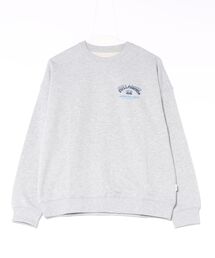 BILLABONG ウィメンズ SQUARE LOGO CREW トレーナー 【BOY FIT】【2026年秋冬モデル】