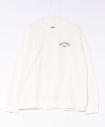 BILLABONG ウィメンズ SQUARE LOGO CREW トレーナー 【BOY FIT】【2026年秋冬モデル】