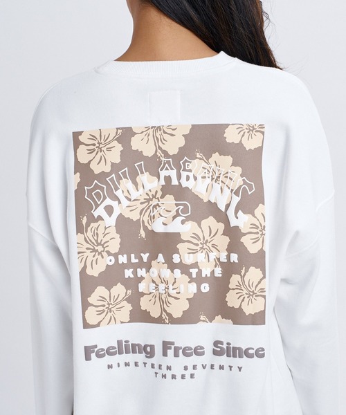BILLABONG(ビラボン)の「BILLABONG ウィメンズ SQUARE LOGO CREW トレーナー 【BOY FIT】【2026年秋冬モデル】/ビラボンスウェット(スウェット・レディース・ホワイト系その他2/ブラック/グレー/オフホワイト・LARGE/MEDIUM)」の16枚目の写真