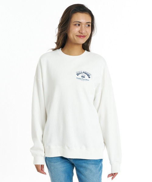 BILLABONG(ビラボン)の「BILLABONG ウィメンズ SQUARE LOGO CREW トレーナー 【BOY FIT】【2026年秋冬モデル】/ビラボンスウェット(スウェット・レディース・ホワイト系その他2/ブラック/グレー/オフホワイト・LARGE/MEDIUM)」の19枚目の写真