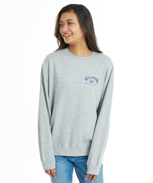 BILLABONG(ビラボン)の「BILLABONG ウィメンズ SQUARE LOGO CREW トレーナー 【BOY FIT】【2026年秋冬モデル】/ビラボンスウェット(スウェット・レディース・ホワイト系その他2/ブラック/グレー/オフホワイト・LARGE/MEDIUM)」の8枚目の写真