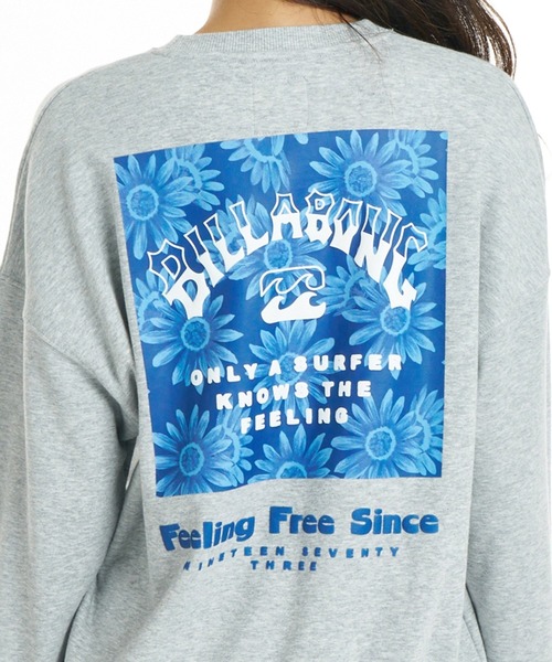 BILLABONG(ビラボン)の「BILLABONG ウィメンズ SQUARE LOGO CREW トレーナー 【BOY FIT】【2026年秋冬モデル】/ビラボンスウェット(スウェット・レディース・ホワイト系その他2/ブラック/グレー/オフホワイト・LARGE/MEDIUM)」の11枚目の写真