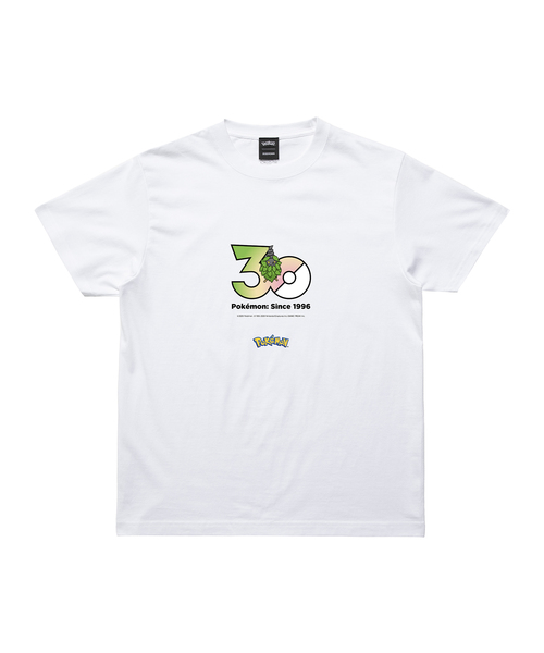 ZOZOSPOT(ゾゾスポット)の「Pokemon 30th Anniversary 1025 T-shirt 「ミノムッチ(くさきのミノ)」(Tシャツ/カットソー・レディース・ホワイト・SMALL/MEDIUM/LARGE/X-LARGE/XX-LARGE/XXX-LARGE/100cm/110cm/120cm/130cm/140cm/150cm/160cm)」の1枚目の写真