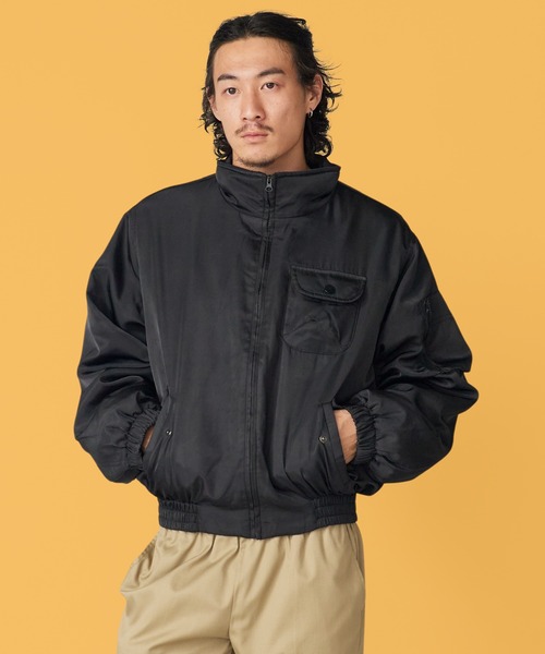 OK YESTERDAY(オッケーイエスタデイ)の「OK YESTERDAY / オーケー イエスタデイ パテッドジャケット / Padded Jacket 2026年秋冬 秋服 冬服(ブルゾン・メンズ・ブラック/カーキ/ネイビー・L/M)」の2枚目の写真
