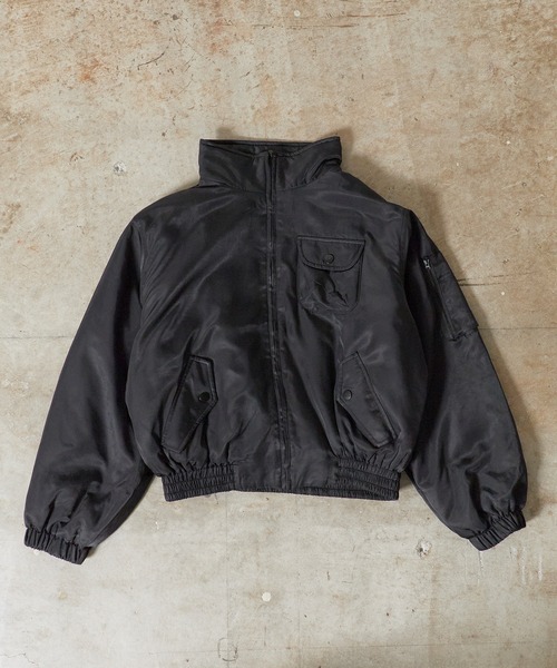 OK YESTERDAY(オッケーイエスタデイ)の「OK YESTERDAY / オーケー イエスタデイ パテッドジャケット / Padded Jacket 2026年秋冬 秋服 冬服(ブルゾン・メンズ・ブラック/カーキ/ネイビー・L/M)」の4枚目の写真