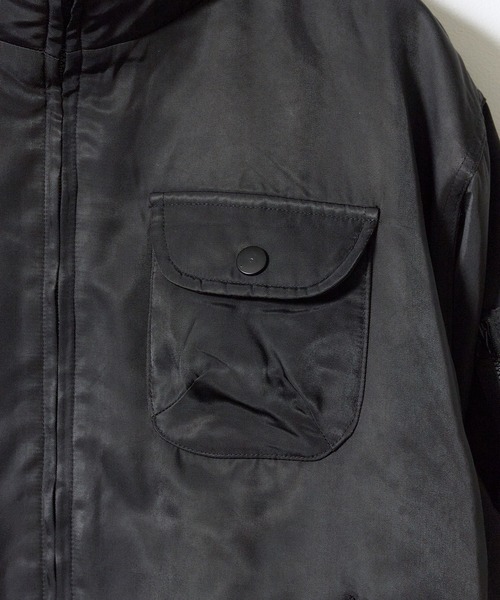 OK YESTERDAY(オッケーイエスタデイ)の「OK YESTERDAY / オーケー イエスタデイ パテッドジャケット / Padded Jacket 2026年秋冬 秋服 冬服(ブルゾン・メンズ・ブラック/カーキ/ネイビー・L/M)」の10枚目の写真