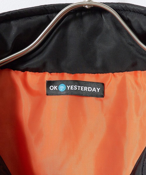 OK YESTERDAY(オッケーイエスタデイ)の「OK YESTERDAY / オーケー イエスタデイ パテッドジャケット / Padded Jacket 2026年秋冬 秋服 冬服(ブルゾン・メンズ・ブラック/カーキ/ネイビー・L/M)」の8枚目の写真