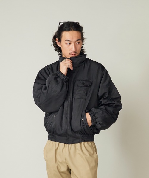 OK YESTERDAY(オッケーイエスタデイ)の「OK YESTERDAY / オーケー イエスタデイ パテッドジャケット / Padded Jacket 2026年秋冬 秋服 冬服(ブルゾン・メンズ・ブラック/カーキ/ネイビー・L/M)」の20枚目の写真