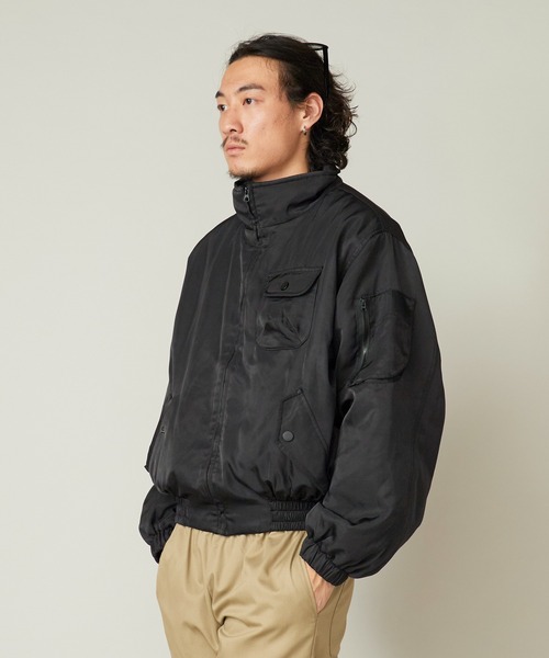 OK YESTERDAY(オッケーイエスタデイ)の「OK YESTERDAY / オーケー イエスタデイ パテッドジャケット / Padded Jacket 2026年秋冬 秋服 冬服(ブルゾン・メンズ・ブラック/カーキ/ネイビー・L/M)」の21枚目の写真