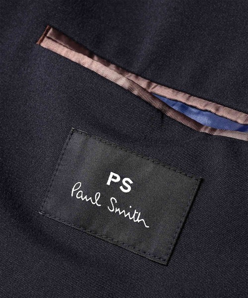 PS Paul Smith(ピーエスポールスミス)の「ストレッチ シングル2Bジャケット / 262700 EC2308(テーラードジャケット・メンズ・ネイビー/キャメル・L2/SMALL/MEDIUM/LARGE/X-LARGE)」の9枚目の写真