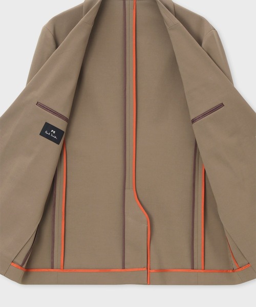 PS Paul Smith(ピーエスポールスミス)の「ストレッチ シングル2Bジャケット / 262700 EC2308(テーラードジャケット・メンズ・ネイビー/キャメル・L2/SMALL/MEDIUM/LARGE/X-LARGE)」の12枚目の写真