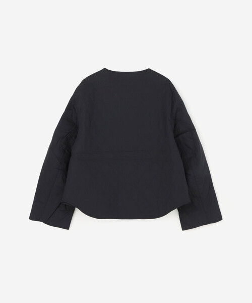 ORCIVAL（オーシバル）の「ORCIVAL | コットンタイプライター ノーカラーパインピングジャケット MEN（ノーカラージャケット・レディース・チャコール/ダークネイビー/ダークブラウン・1/2）」の6枚目の写真