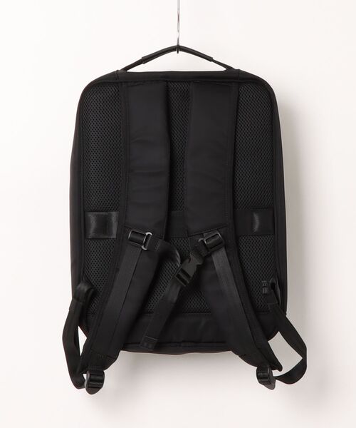 TAKA-Q(タカキュー)の「バックパック メンズ ビジネス 鞄 リュック バッグA4対応 撥水 クッションポケット 軽量(バックパック/リュック・メンズ・ブラック×ホワイト/ブラック・FREE)」の3枚目の写真