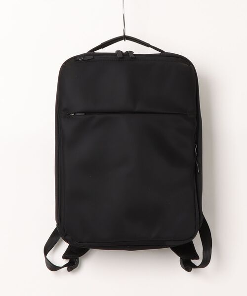 TAKA-Q(タカキュー)の「バックパック メンズ ビジネス 鞄 リュック バッグA4対応 撥水 クッションポケット 軽量(バックパック/リュック・メンズ・ブラック×ホワイト/ブラック・FREE)」の11枚目の写真