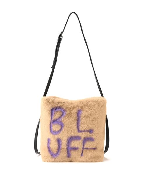 ROYAL FLASH(ロイヤルフラッシュ)の「guernika/ゲルニカ/Fur Bag / size L(ショルダーバッグ・レディース・ベージュ/ホワイト・F)」の16枚目の写真
