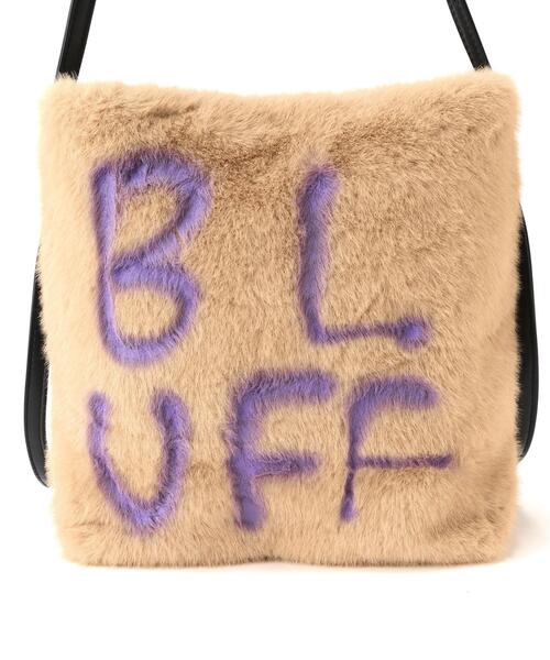 ROYAL FLASH(ロイヤルフラッシュ)の「guernika/ゲルニカ/Fur Bag / size L(ショルダーバッグ・レディース・ベージュ/ホワイト・F)」の7枚目の写真