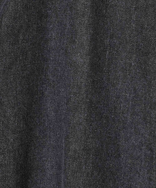 LEPSIM(レプシィム)の「《WEB・一部店舗限定》デニム前開きブラウス 1052159(シャツ/ブラウス・レディース・ブルー/ブラック・FREE)」の9枚目の写真