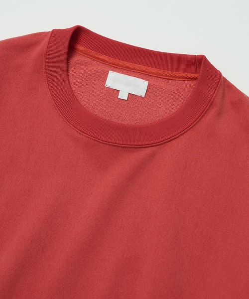 KANEMASA PHIL.(カネマサフィル)の「【KANEMASA PHIL.】別注 28G Cupro Pullover(スウェット・メンズ・チャコールグレー/レッド/ベージュ/ブラック・L/M)」の22枚目の写真