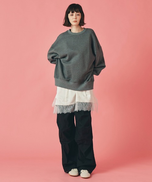 AT THE TRNK(アットザトランク)の「パラシュート パンツ AT THE TRNK(その他パンツ・レディース・ブラック/モカ・フリー)」の19枚目の写真