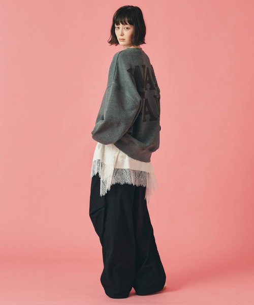 AT THE TRNK(アットザトランク)の「パラシュート パンツ AT THE TRNK(その他パンツ・レディース・ブラック/モカ・フリー)」の22枚目の写真