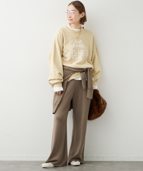 Deuxieme Classe(ドゥーズィエムクラス)の「* refined パンツ(その他パンツ・レディース・モカ/ブラウン/ブラック・38/36/34)」の6枚目の写真