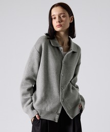 CLEL（クレイル）の「【CLEL】Cashmere Merino Wool Blend Knit Shirt Cardigan / カシミヤメリノウールブレンド ニットシャツカーディガン（ニット/セーター）」