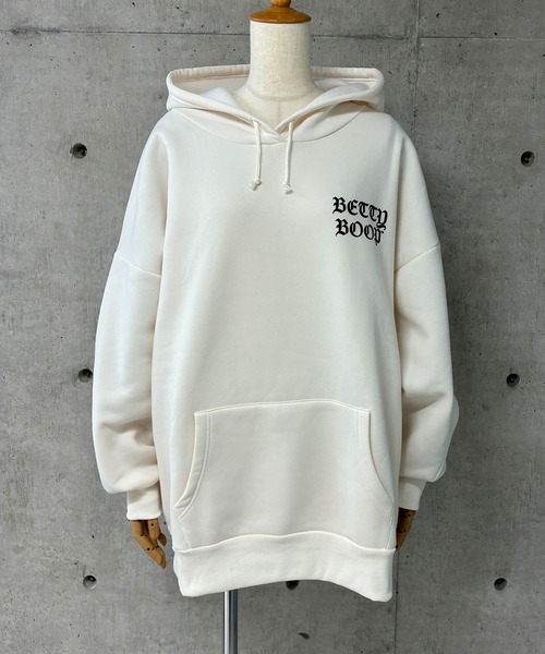 GLAMOROUS JANE(グラマラスジェーン)の「裏起毛BETTY BOOPバックプリントオーバーサイズパーカー(パーカー・レディース・チャコールグレー/ブラック/アイボリー・FREE)」の21枚目の写真