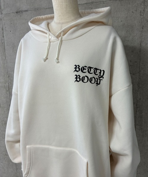 GLAMOROUS JANE(グラマラスジェーン)の「裏起毛BETTY BOOPバックプリントオーバーサイズパーカー(パーカー・レディース・チャコールグレー/ブラック/アイボリー・FREE)」の22枚目の写真