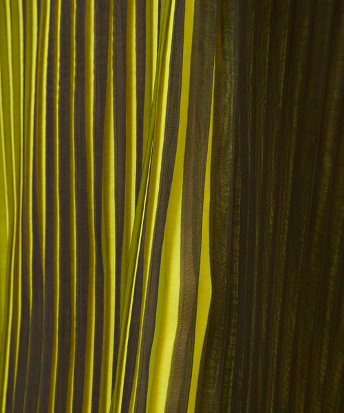 AMERICAN RAG CIE（アメリカンラグシー）の「AMERICAN RAG CIE シフォンバイカラープリーツスカート/210-AYH-ARC-01SK（スカート・レディース・イエロー系その他/ブラック系その他/ピンク系その他・FREE）」の19枚目の写真