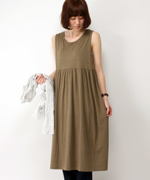 LBC | om コットンレーヨンカットワンピース(ワンピース)