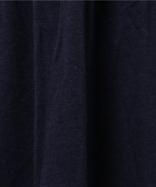 LBC(エルビーシー)の「om コットンレーヨンカットワンピース(ワンピース・レディース・ネイビー/ライトグレー/オリーブ・MEDIUM/LARGE)」の5枚目の写真