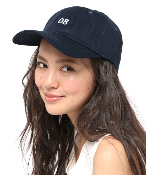 VENCEEXCHANGE（ヴァンスエクスチェンジ）の「ツイルロゴ刺繍ローキャップ          （キャップ・レディース・グレー/ダークブルー/ホワイト/ワインレッド・FREE）」の4枚目の写真