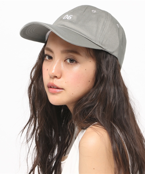 VENCEEXCHANGE（ヴァンスエクスチェンジ）の「ツイルロゴ刺繍ローキャップ          （キャップ・レディース・グレー/ダークブルー/ホワイト/ワインレッド・FREE）」の3枚目の写真