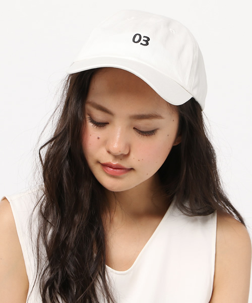 VENCEEXCHANGE（ヴァンスエクスチェンジ）の「ツイルロゴ刺繍ローキャップ          （キャップ・レディース・グレー/ダークブルー/ホワイト/ワインレッド・FREE）」の2枚目の写真