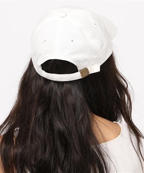 VENCEEXCHANGE（ヴァンスエクスチェンジ）の「ツイルロゴ刺繍ローキャップ          （キャップ・レディース・グレー/ダークブルー/ホワイト/ワインレッド・FREE）」の6枚目の写真