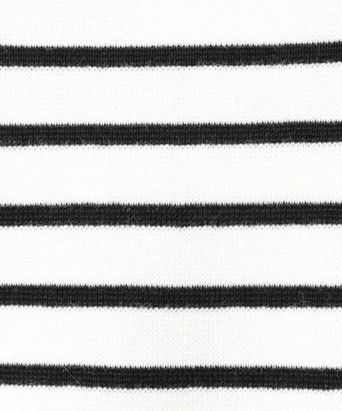 BEAUTY&YOUTH UNITED ARROWS（ビューティーアンドユースユナイテッドアローズ）の「BY ミラノリブボーダーハイネックニットプルオーバー◆（ニット/セーター・レディース・ブラック/レッド/ネイビー・FREE）」の13枚目の写真