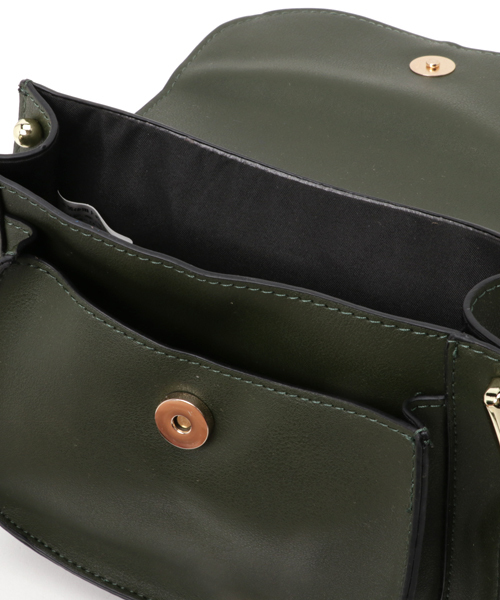 Re:EDIT（リエディ）の「[リエディ]フリンジ付ポシェットショルダーバック[リエディオリジナル]鞄/バッグ/ショルダーバッグ（ショルダーバッグ・レディース・ベージュ/ブラック/ブラウン/グリーン/ボルドー・FREE）」の11枚目の写真