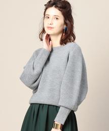 BEAUTY&YOUTH UNITED ARROWS | BY 畦 ドルマン ニットプルオーバーо(ニット/セーター)