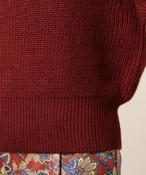 BEAUTY&YOUTH UNITED ARROWS（ビューティーアンドユースユナイテッドアローズ）の「BY 畦 ドルマン ニットプルオーバー◆（ニット/セーター・レディース・オフホワイト/ライトグレー/ワインレッド/オレンジ系その他・FREE）」の18枚目の写真