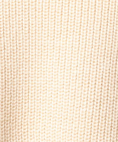 BEAUTY&YOUTH UNITED ARROWS（ビューティーアンドユースユナイテッドアローズ）の「BY 畦 ドルマン ニットプルオーバー◆（ニット/セーター・レディース・オフホワイト/ライトグレー/ワインレッド/オレンジ系その他・FREE）」の9枚目の写真