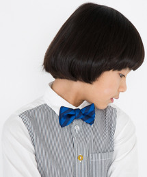BOW（ボウ）の「【BOW /ボウ】息子に恋する蝶ネクタイ♪  ボタンにラクラク取付け♪  （蝶ネクタイ）」