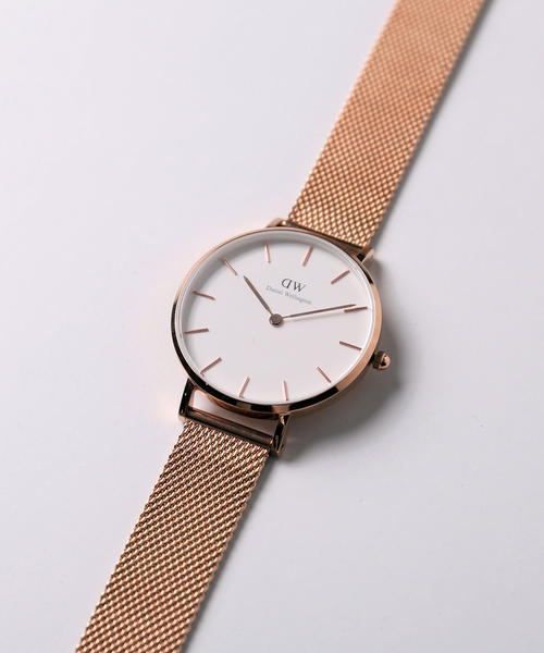 Daniel Wellington（ダニエルウェリントン）の「DANIEL WELLINGTON / CLASSIC PETITE 32mm　ローズゴールド（アナログ腕時計・レディース・ブラック/ホワイト・ONE SIZE）」の11枚目の写真