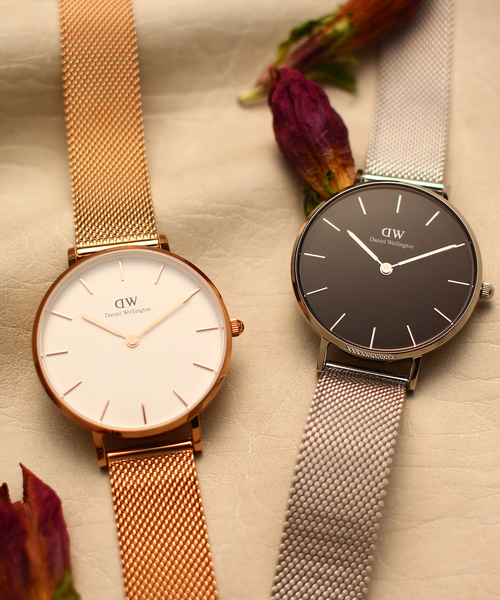 Daniel Wellington（ダニエルウェリントン）の「DANIEL WELLINGTON / CLASSIC PETITE 32mm　ローズゴールド（アナログ腕時計・レディース・ブラック/ホワイト・ONE SIZE）」の17枚目の写真