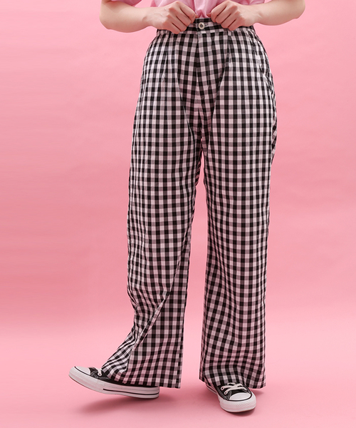 Wc ダブル シー の Wc ギンガムチェックパンツ その他パンツ Wear