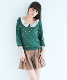 earth music&ecology | ●MORE 11月号 掲載● キュロット パンツ(チノパンツ)