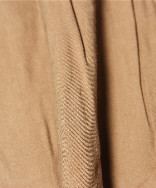 earth music&ecology（アースミュージックアンドエコロジー）の「●MORE 11月号 掲載● キュロット パンツ（チノパンツ・レディース・ネイビー/ベージュ・FREE）」の8枚目の写真