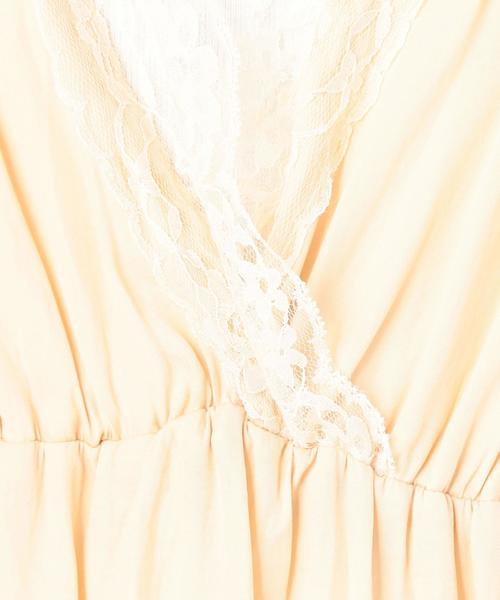 Another Edition（アナザーエディション）の「サテンレースワンピース（ワンピース・レディース・ベージュ/ピンク/ブラック/パープル・FREE）」の16枚目の写真